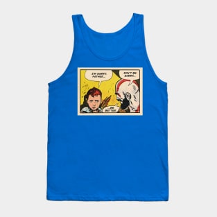 Be Better - God of War fan art comic panel Tank Top